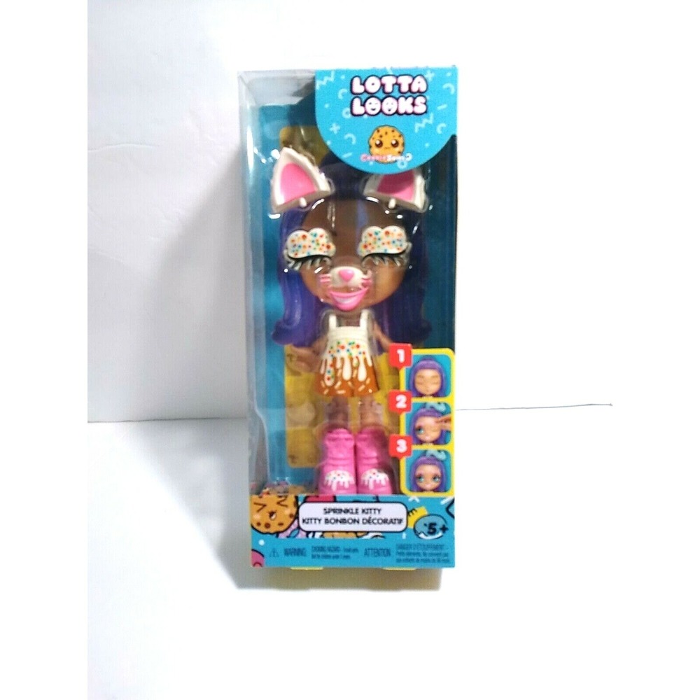Mattel Lotta Looks Sprinkle Kitty Mood Pack Doll Accessory Set GDF20 New